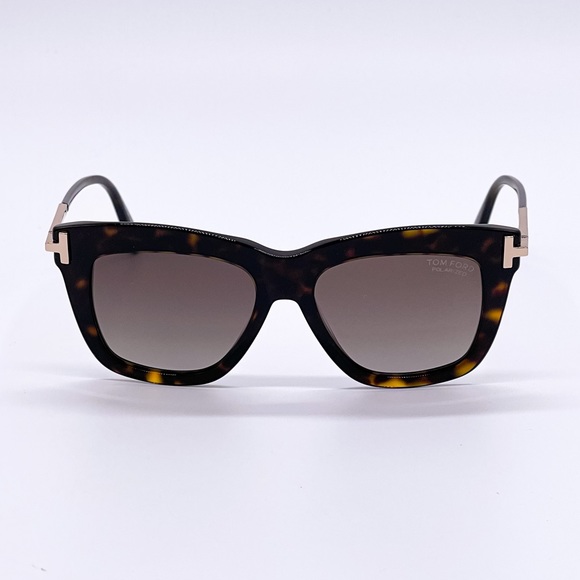 NEW TOM FORD DASHA POLARIZED WOMEN’S SUNGLASSES TF822 52H EYEWEAR FT0822/S - Picture 3 of 10